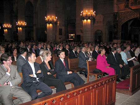 Interior de la Catedral de Palma de Mallorca