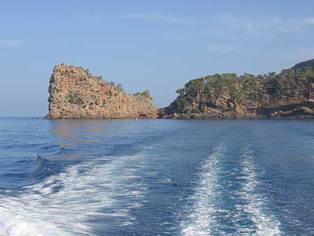 Vistas desde el barco